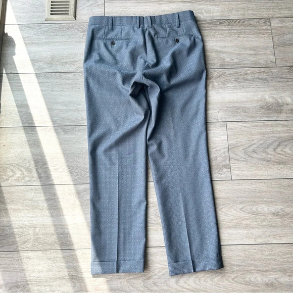HILTL Lightweight Pure Wool  Cuffed Dress Pants - Picture 14 of 15